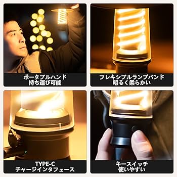 Amazon.co.jp: LEDランタン キャンプランタン アンティーク風